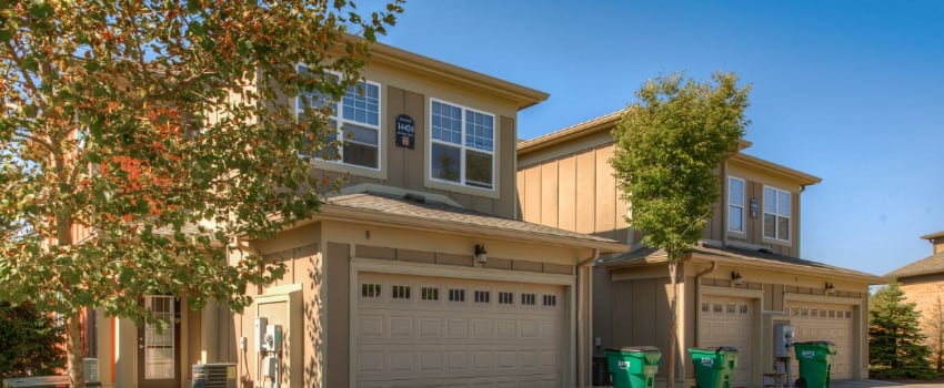 Exterior of apartment in Carmel